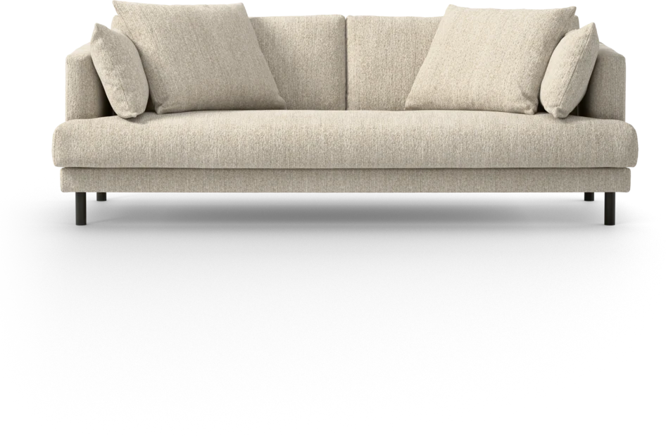 Harper - 3-sits soffa, hel dyna - Beige