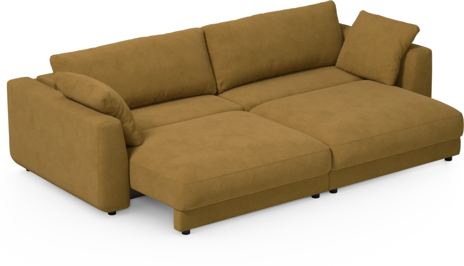 Amie - Bäddsoffa 4-sits - Orange