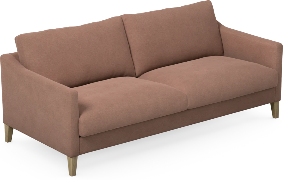 Winston - 3-sits soffa - Rosa