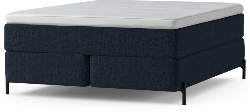 Delux Dream - Kontinentalsäng, dubbelsäng med bäddmadrass och sängben