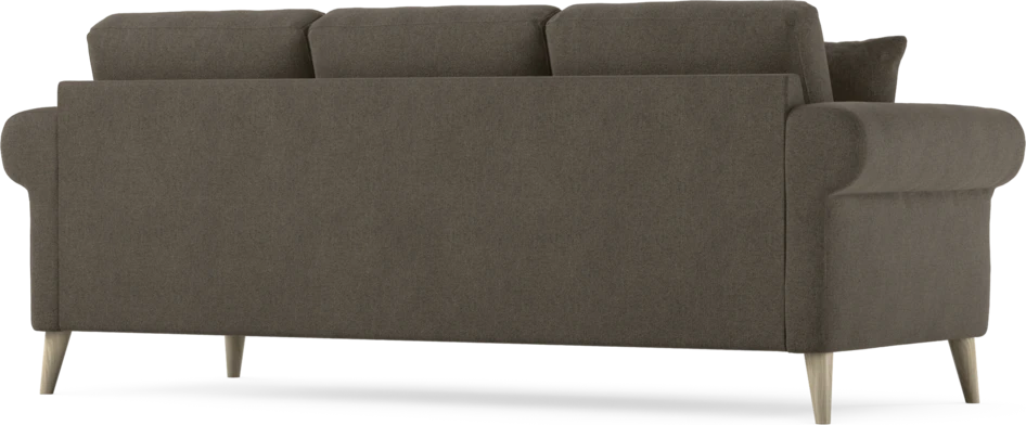 Eden - 3-sits soffa - Brun