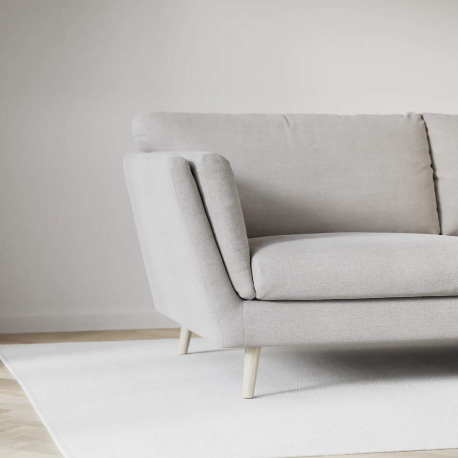 Madison Lux - 2-sits soffa med schäslong höger - Grå