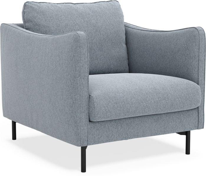 Madison Lux - Fåtölj, 70 cm - Blå