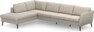 County - 3-sits soffa med divan vänster - Beige