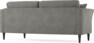 Eden - 2,5-sits soffa svängd - Grå