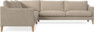 Winston - Hörnsoffa, 2+3 - Beige