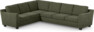 Friday - Hörnsoffa, 2+3-sits - Grön