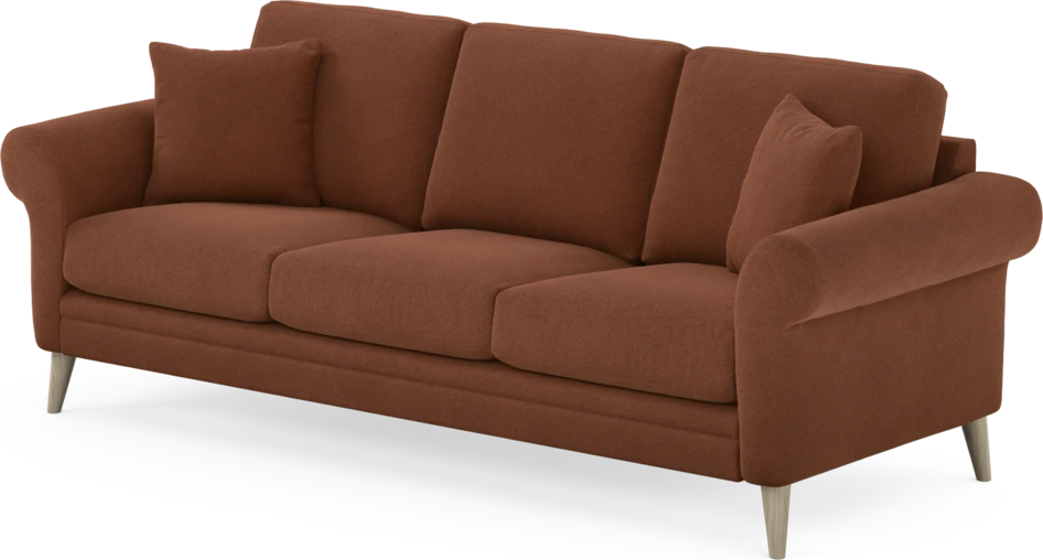 Eden - 3-sits soffa - Orange