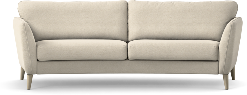 Bridge - 3-sits soffa svängd - Beige