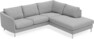 Madison - 2-sits soffa med divan höger - Grå