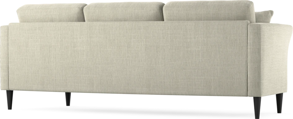 Eden - 3-sits soffa svängd - Beige