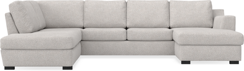 Friday - 3-sits soffa med divan vänster och schäslong höger - Grå