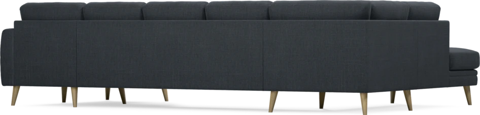 Eden - 3-sits soffa med divan vänster och schäslong höger - Blå