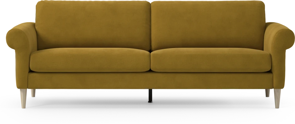 Bridge - 4-sits soffa - Gul