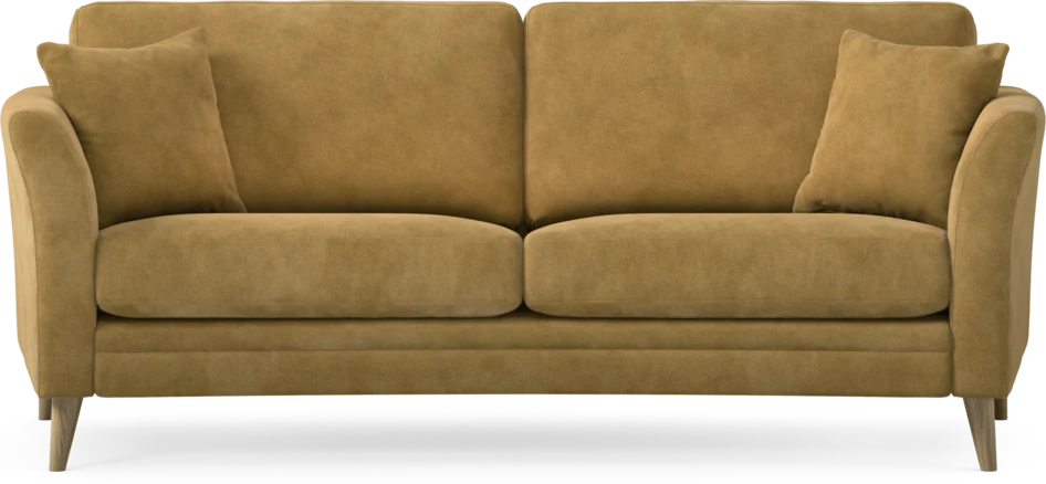 Eden - 2,5-sits soffa svängd - Gul