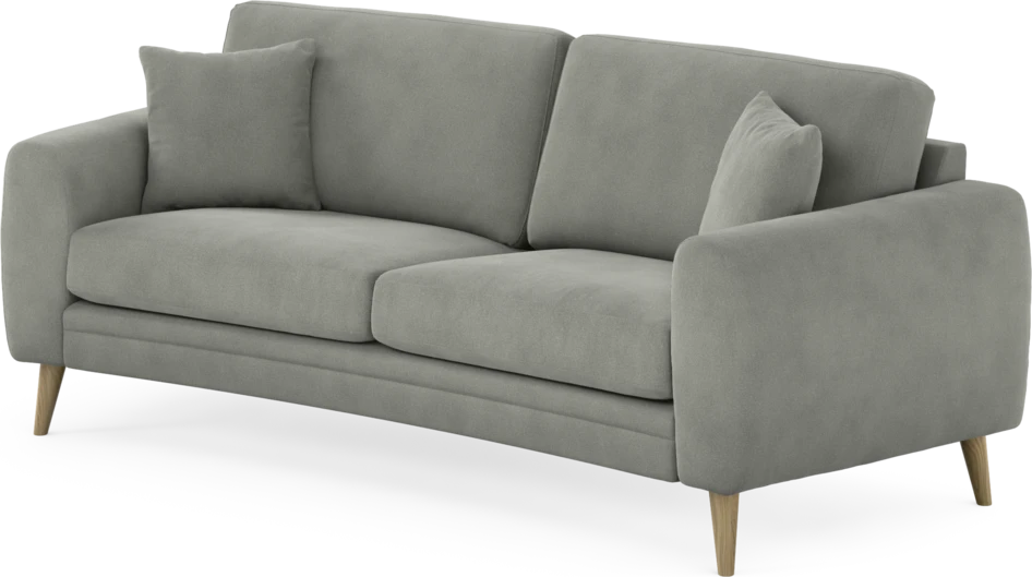 Eden - 2,5-sits soffa svängd - Grå
