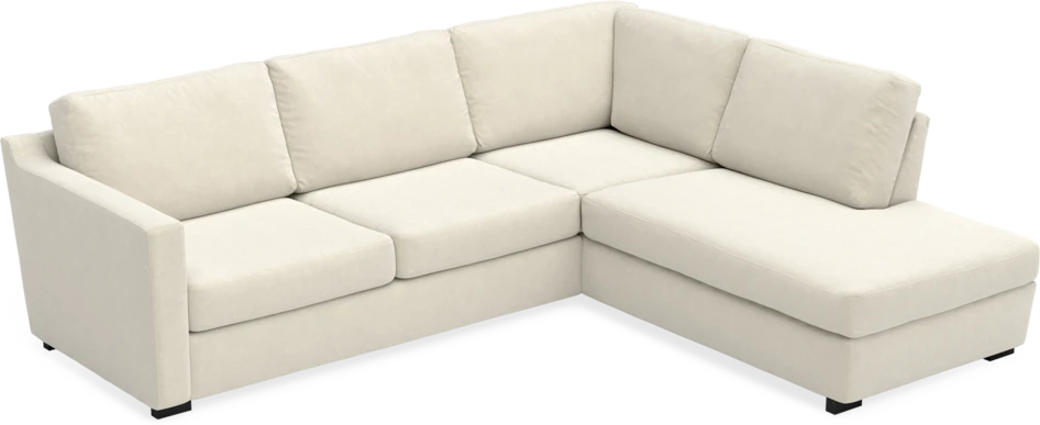 Friday - 2,5-sits soffa med divan höger - Beige