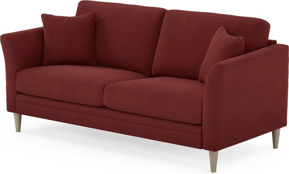 Eden - 2,5-sits soffa - Röd