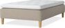Delux Sense - Ramsäng, enkelsäng med bäddmadrass - Beige