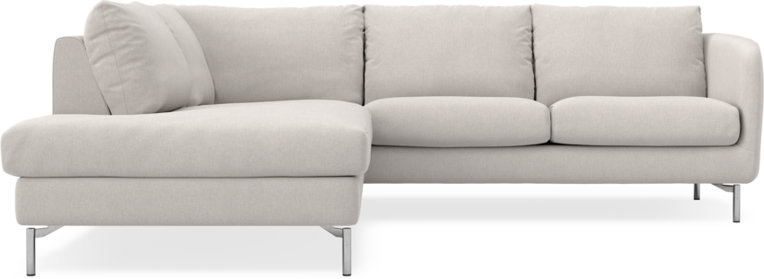 Madison - 2-sits soffa med divan vänster - Grå