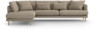 Harper - 3-sits soffa med divan vänster - Beige
