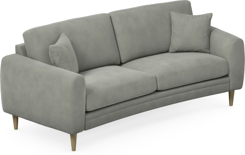 Eden - 2,5-sits soffa svängd - Grå