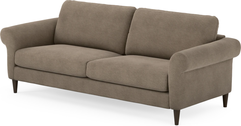 Bridge - 3-sits soffa - Brun