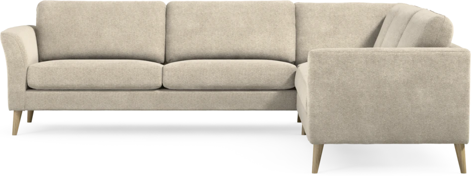 Bridge - Hörnsoffa, 3+3-sits - Beige