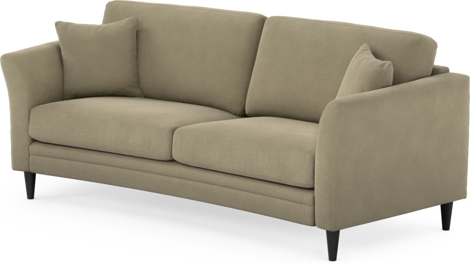 Eden - 2,5-sits soffa svängd - Beige