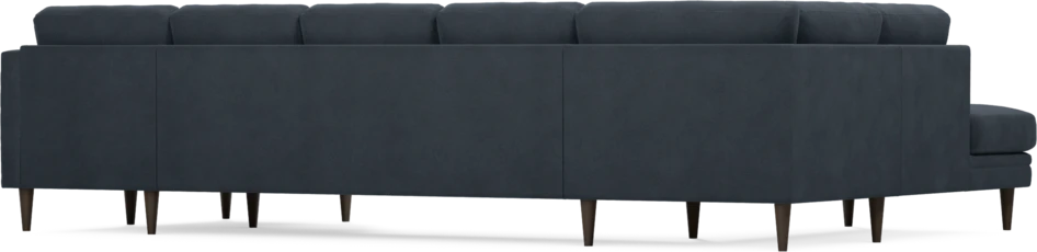 Eden - 3-sits soffa med divan vänster och schäslong höger - Blå