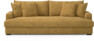 Rossi - 3-sits soffa, hel dyna - Gul