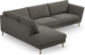Madison - 3-sits soffa med divan vänster - Grå