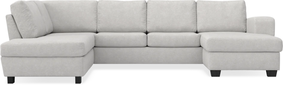 Friday - 3-sits soffa med divan vänster och schäslong höger - Grå