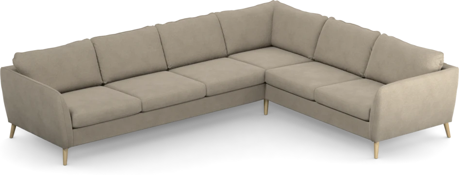 County - Hörnsoffa, 3+2-sits - Beige