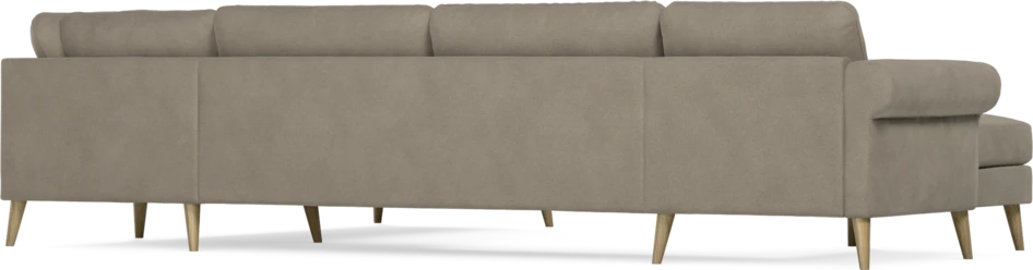 Bridge - Hörnsoffa, 3+2-sits med schäslong vänster - Beige