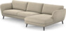Madison - 3-sits soffa med schäslong höger - Beige