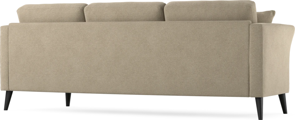 Eden - 3-sits soffa svängd - Beige