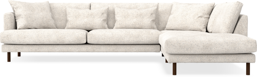 Harper - 3-sits soffa med divan höger - Beige