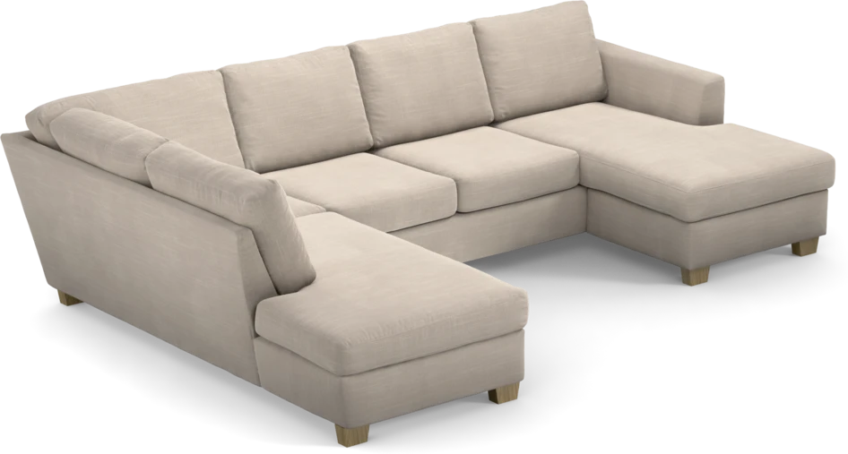 Friday - 3-sits soffa med divan vänster och schäslong höger - Beige