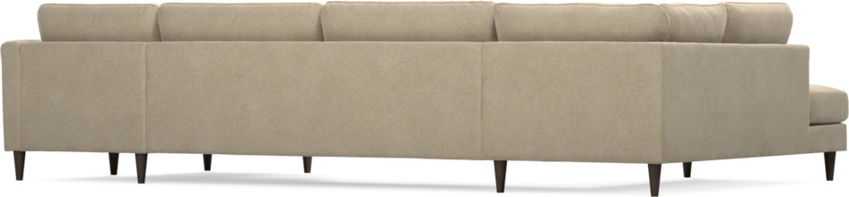 Bridge - 3-sits soffa med divan vänster och schäslong höger - Beige