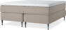 Delux Exclusive - Kontinentalsäng, dubbelsäng med bäddmadrass - Beige