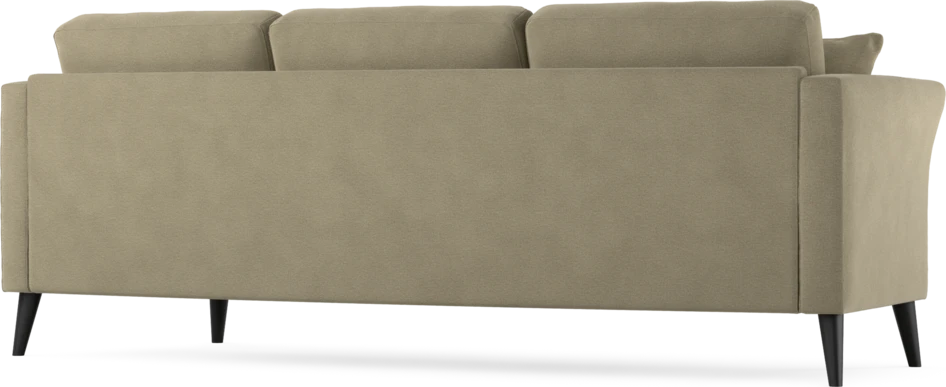 Eden - 3-sits soffa svängd - Beige