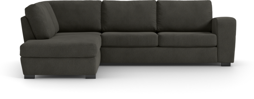 Friday - 2,5-sits soffa med divan vänster - Grå