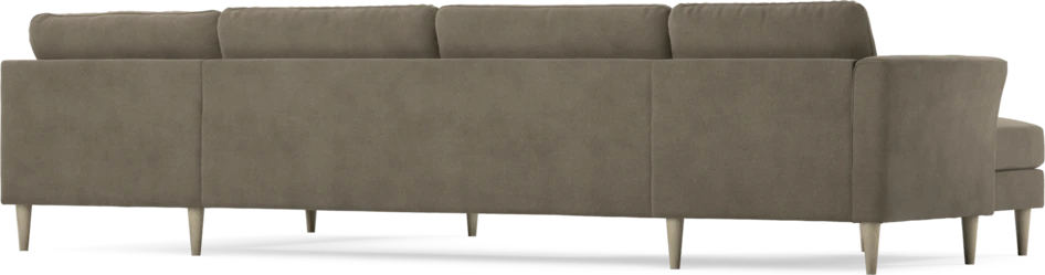 Bridge - 3-sits soffa med schäslong vänster och divan höger - Beige