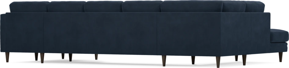 Eden - 3-sits soffa med divan vänster och schäslong höger - Blå
