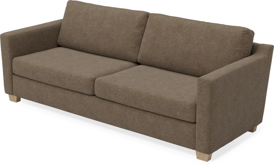 Friday - 3-sits soffa - Brun