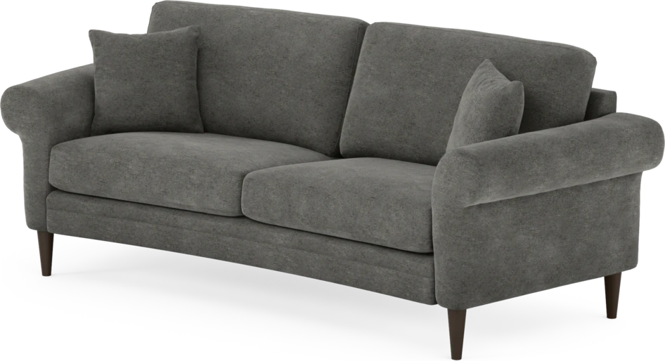 Eden - 2,5-sits soffa svängd - Grå