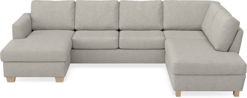 Friday - 3-sits soffa med schäslong vänster och divan höger - Beige