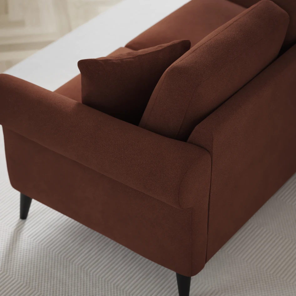 Eden - 3-sits soffa - Orange