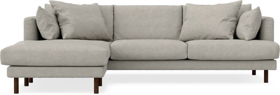 Harper - 4-sits med schäslong vänster - Beige